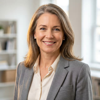 Finančna direktorica Sarah Coleman pri podjetju Sij Donosnik