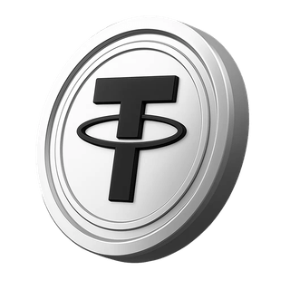 Digitalni žeton Tether USDT prikazan v razdelku, namenjenem krepitvi zaupanja med vlagatelji